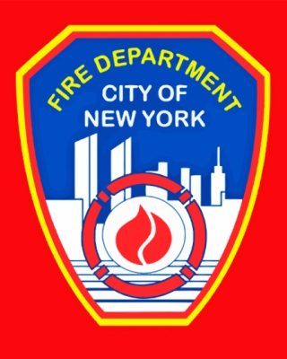 Fdny Logo Paint By Numbers