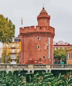 France Perpignan Paint By Numbers