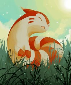 Furret Pokemon Art Paint By Numbers