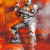 Halo 3 Odst Character Art Paint By Numbers