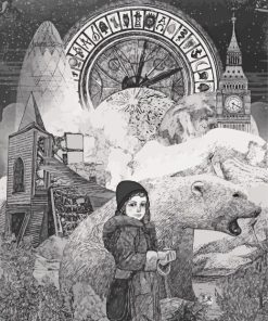 His Dark Materials By Lucille Clerc Paint By Numbers