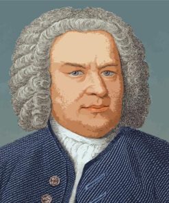 Johann Bach German Composer Paint By Numbers