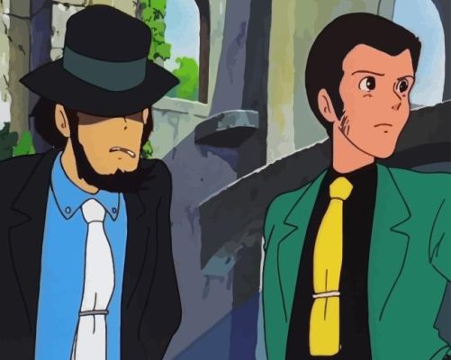 Lupin III Characters Paint By Numbers