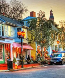 Marblehead Town In Massachusetts Paint By Numbers