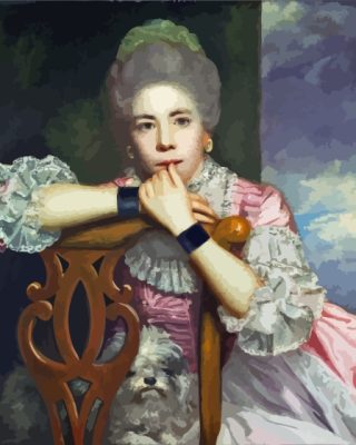 Mrs Abington By Joshua Reynolds Paint By Numbers