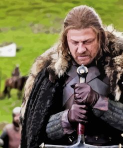 Ned Stark Series Character Paint By Numbers