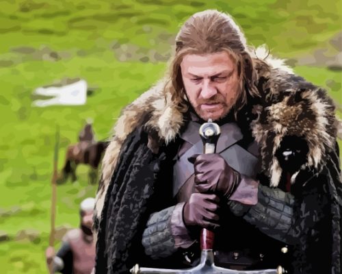 Ned Stark Series Character Paint By Numbers