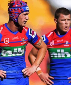 Newcastle Knights Players Paint By Numbers