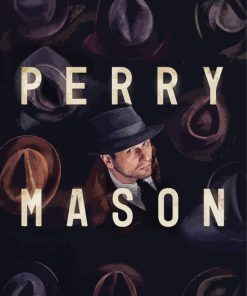 Perry Mason TV Series Poster Paint By Numbers