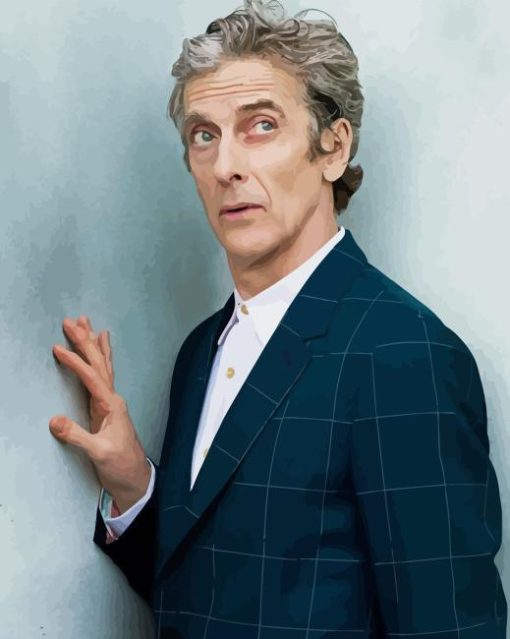 Peter Capaldi Scottish Actor Paint By Numbers