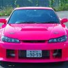 Pink Nissan S15 Paint By Numbers