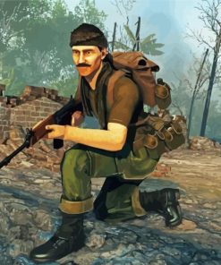 Rising Storm 2 Vietnam Game Paint By Numbers