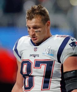 Rob Gronkowski Paint By Numbers