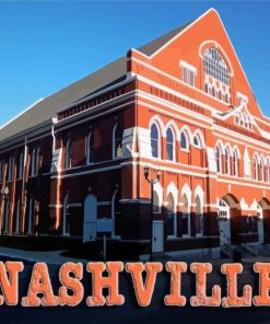 Ryman Auditorium nashville Paint By Numbers