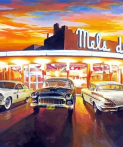 San Francisco Mels Drive In Paint By Numbers