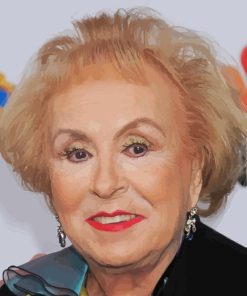 The Actress Doris Roberts Paint By Numbers