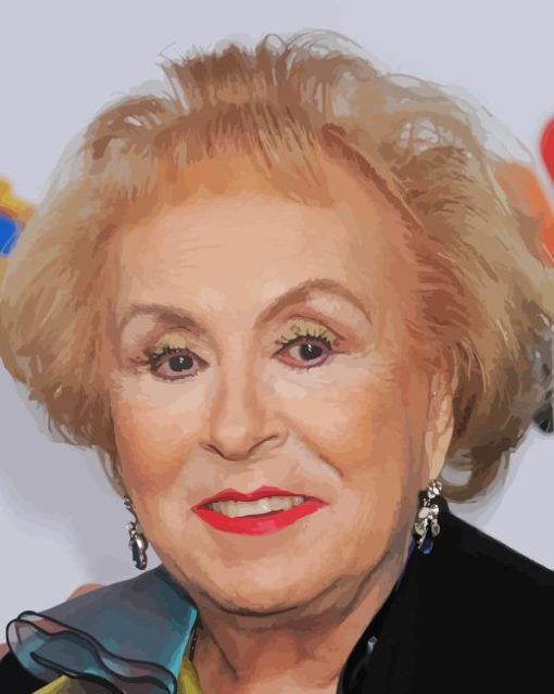 The Actress Doris Roberts Paint By Numbers