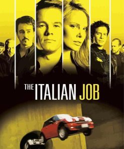 The Italian Job Poster Paint By Numbers