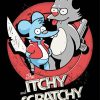 The Itchy And Scratchy Show Poster Paint By Numbers