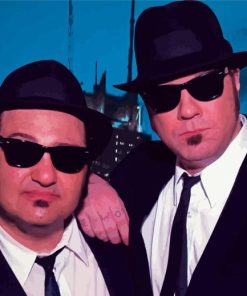 The Blues Brothers Characters Paint By Numbers