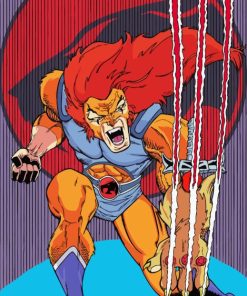 Thundercats Lion O Cartoon Paint By Numbers