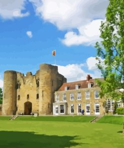 England Tonbridge Castle Paint By Numbers