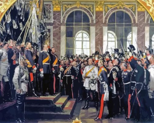 Franco Prussian War Art Paint By Numbers