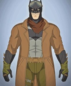 Knightmare Batman Animation Character Paint By Numbers