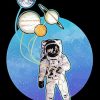 Planet Balloons Astronaut Paint By Numbers