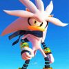 Silver The Hedgehog Sonic Paint By Numbers