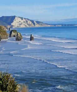 Sisters Beach Landscape Paint By Numbers