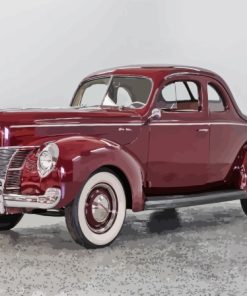 1940 Ford Car Paint By Numbers