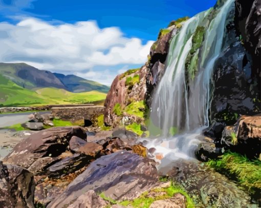 Beautiful Landscape In Kerry Ireland Paint By Numbers