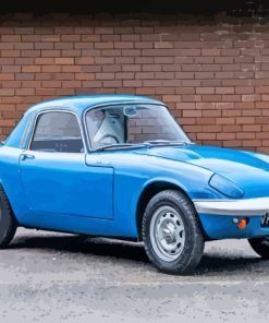 Blue Lotus Elan Car Paint By Numbers