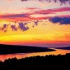 Cayuga Lake Sunset Paint By Numbers