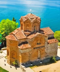 Church St John Lake Ohrid Paint By Numbers