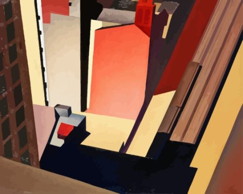 Church Street El Sheeler Paint By Numbers