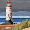 Illustration Talacre Lighthouse Paint By Numbers