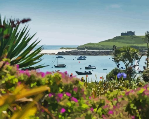 Isles Of Scilly View Paint By Numbers