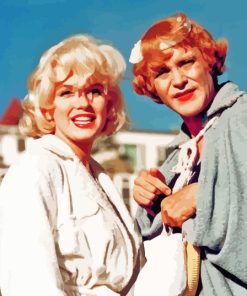 Some Like It Hot Sugar And Jerry Paint By Numbers