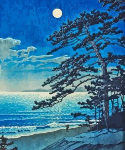 Spring Moon Hasui Kawase Paint By Numbers