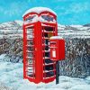 Telephone Booth And Post Box Paint By Numbers