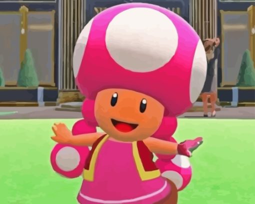 Toadette Paint By Numbers