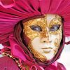 Woman Mask Carnival Celebrations Venice Italy Paint By Numbers