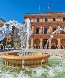 Castellon City Square Paint By Numbers