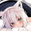 Cat Girl With White Hair Paint By Numbers