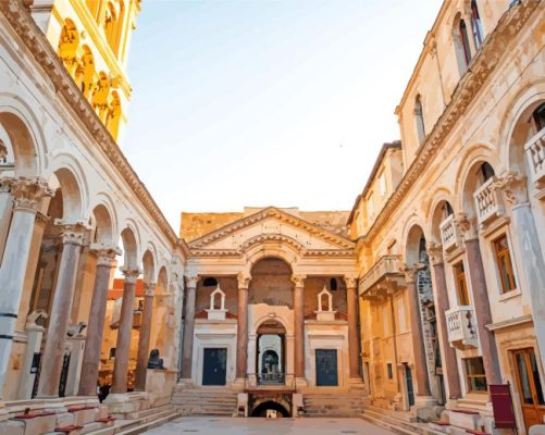 Diocletians Palace Paint By Numbers