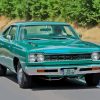 Green Plymouth Gtx Paint By Numbers