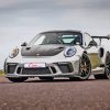 Grey Porsche 911 Gt3 Rs Paint By Numbers