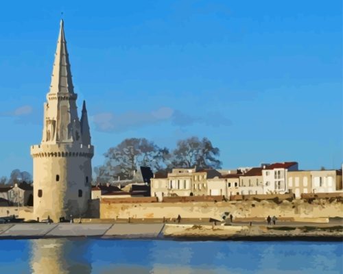 Lantern Tower La Rochelle Paint By Numbers